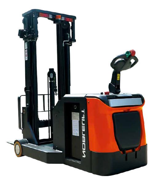 1600kg Electric Counterbalanced Lithium Battery Stacker 4.5m Lift